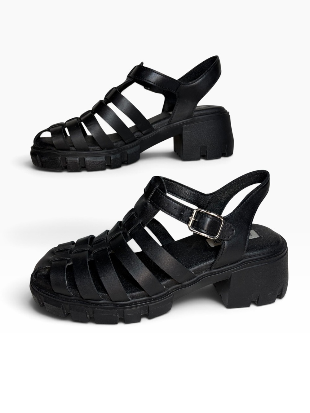Steve Madden Kayto Fisherman Chunky Heel Sandals